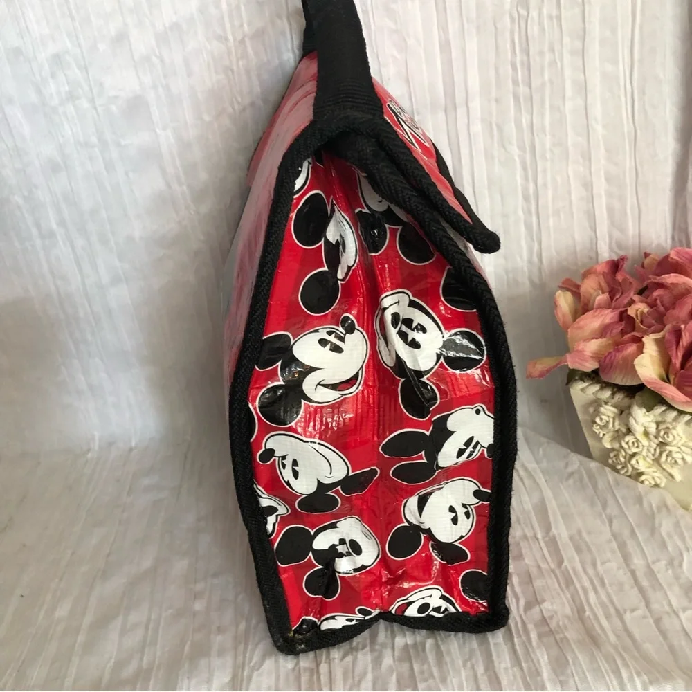 DISNEY Mickey Mouse kids lunch bag tote cooler large, perfect for school